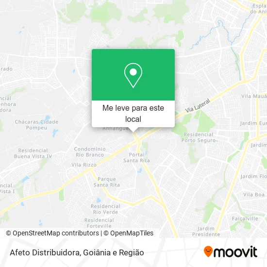 Afeto Distribuidora mapa