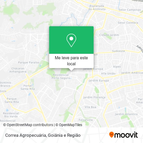 Correa Agropecuária mapa