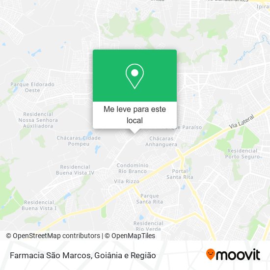 Farmacia São Marcos mapa