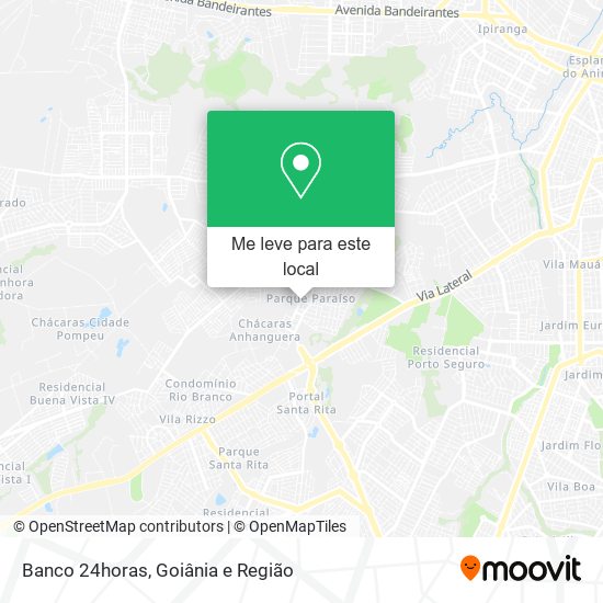 Banco 24horas mapa