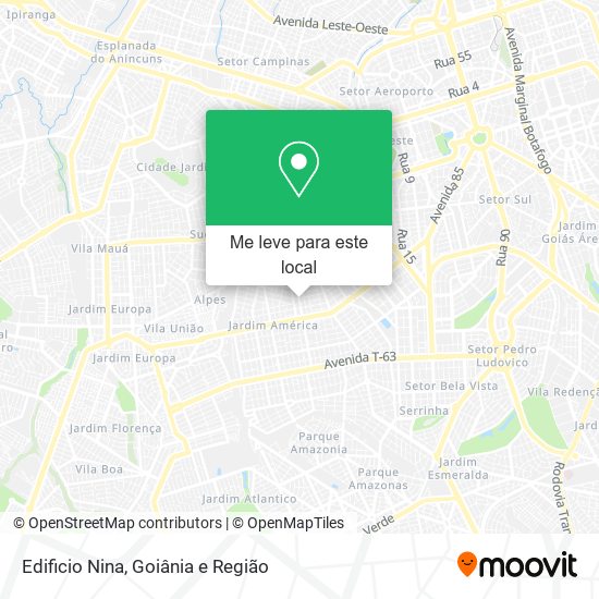 Edificio Nina mapa