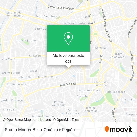 Studio Master Bella mapa