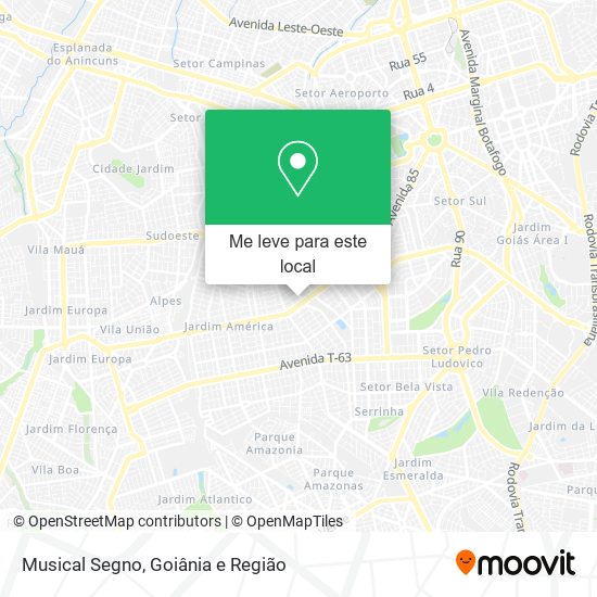 Musical Segno mapa