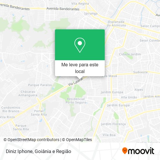 Diniz Iphone mapa
