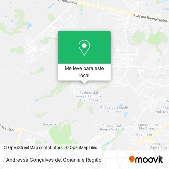Andressa Gonçalves de mapa