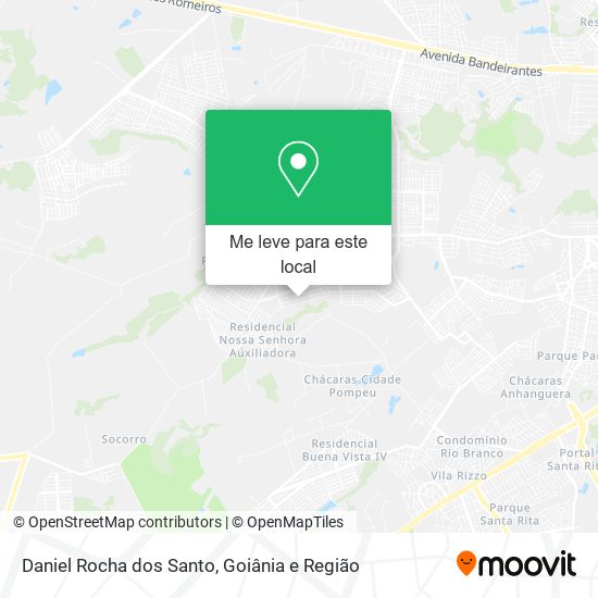 Daniel Rocha dos Santo mapa