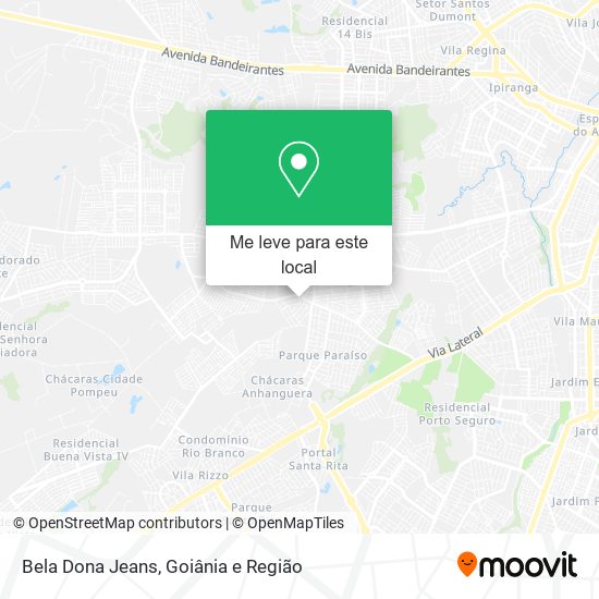 Bela Dona Jeans mapa