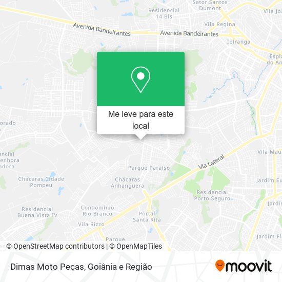 Dimas Moto Peças mapa