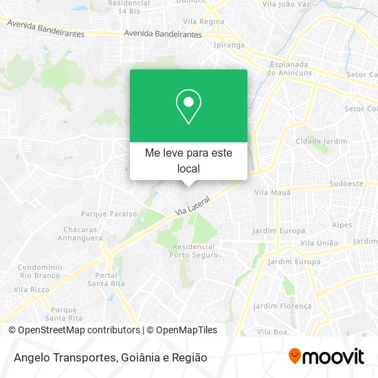Angelo Transportes mapa