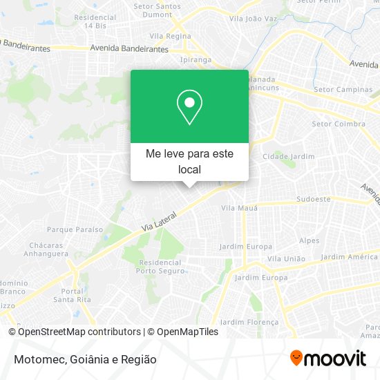 Motomec mapa