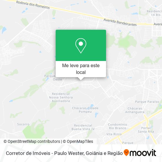Corretor de Imóveis - Paulo Wester mapa