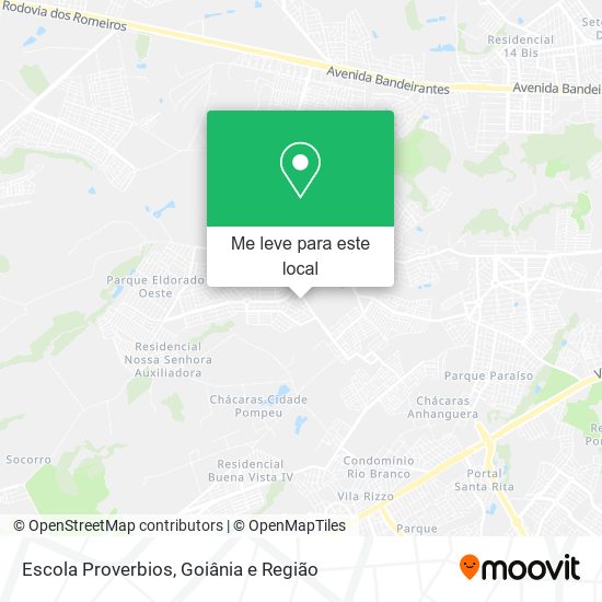 Escola Proverbios mapa