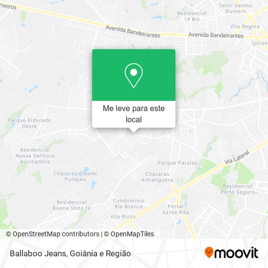 Ballaboo Jeans mapa