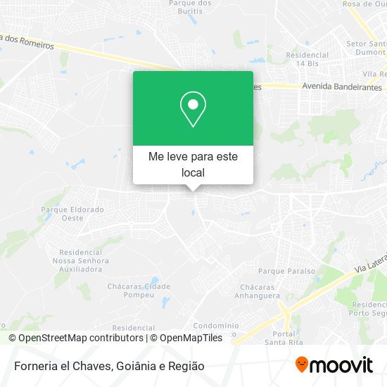 Forneria el Chaves mapa