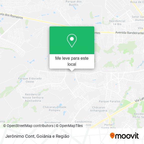 Jerônimo Cont mapa