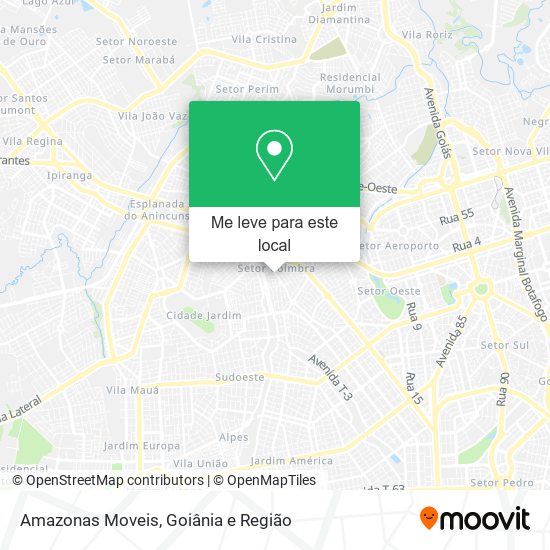 Amazonas Moveis mapa