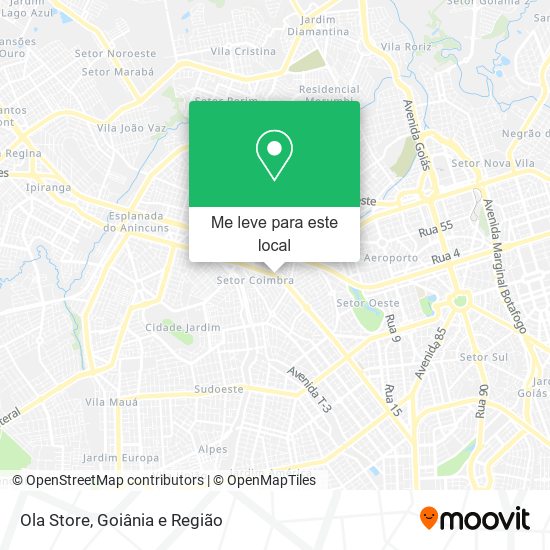 Ola Store mapa