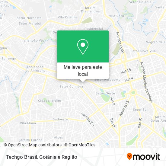 Techgo Brasil mapa