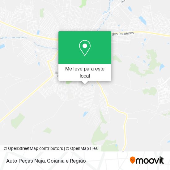 Auto Peças Naja mapa