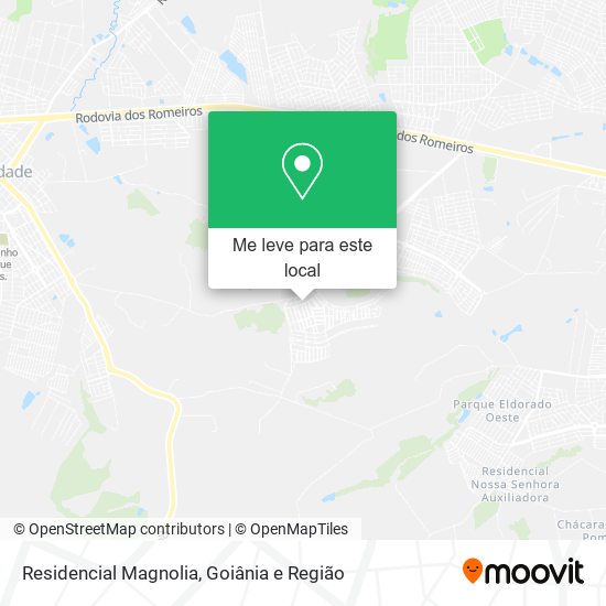 Residencial Magnolia mapa