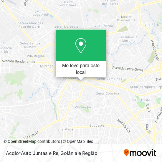 Acqio*Auto Juntas e Re mapa