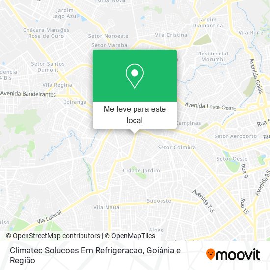 Climatec Solucoes Em Refrigeracao mapa