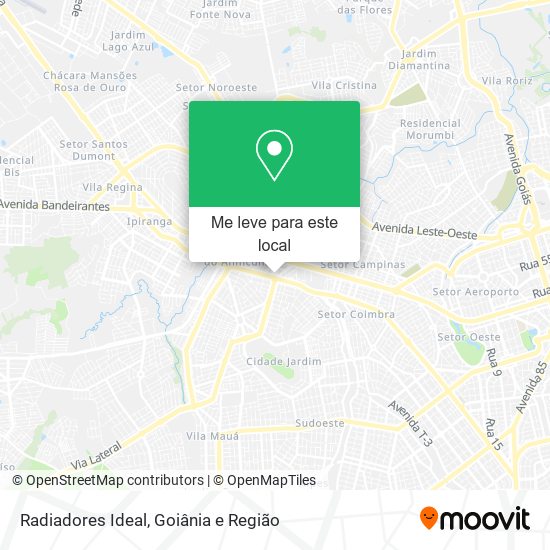 Radiadores Ideal mapa