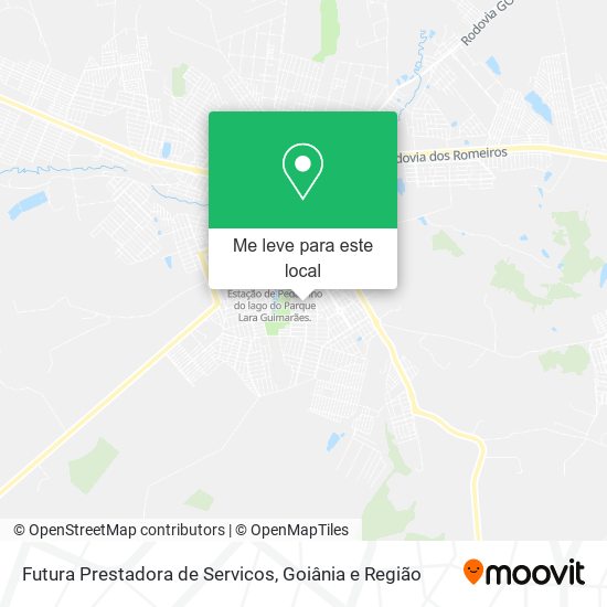 Futura Prestadora de Servicos mapa