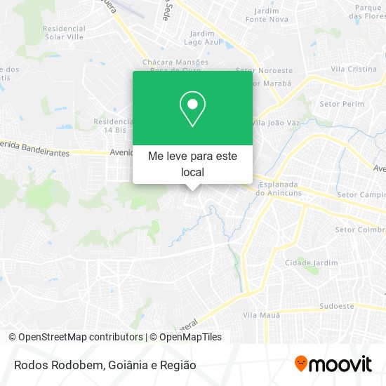 Rodos Rodobem mapa