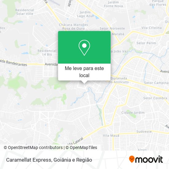 Caramellat Express mapa