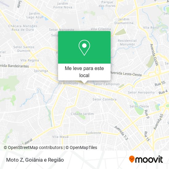 Moto Z mapa