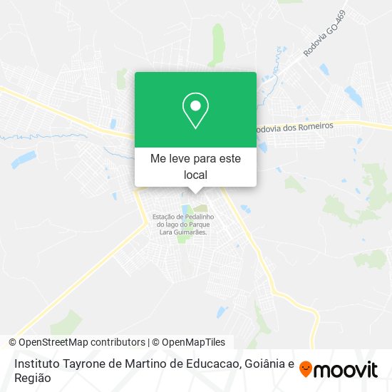 Instituto Tayrone de Martino de Educacao mapa