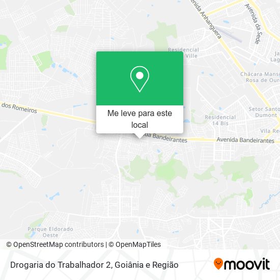 Drogaria do Trabalhador 2 mapa