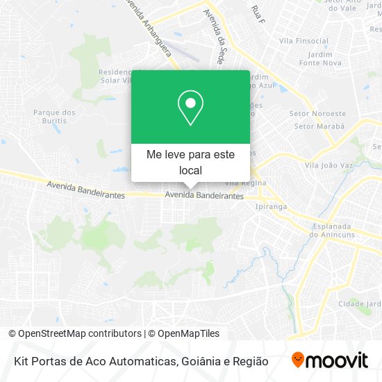Kit Portas de Aco Automaticas mapa