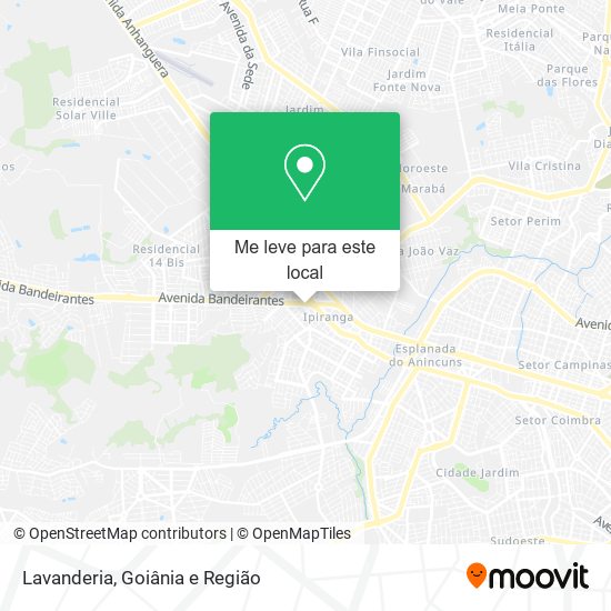 Lavanderia mapa