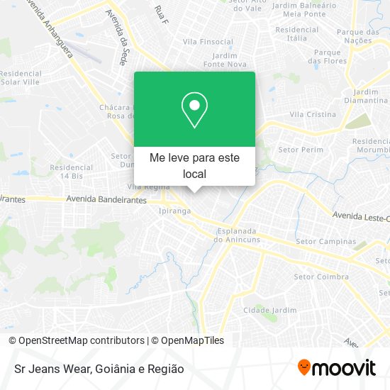 Sr Jeans Wear mapa