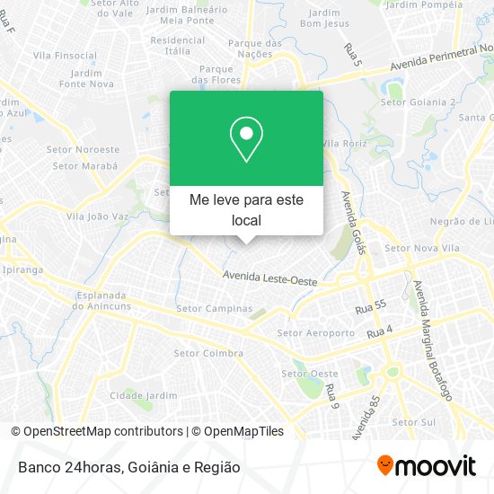 Banco 24horas mapa