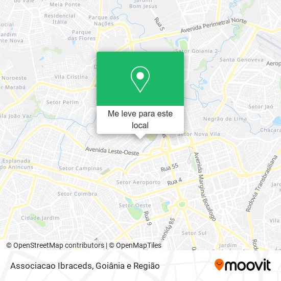 Associacao Ibraceds mapa