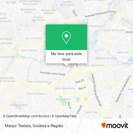 Marjor Texteis mapa