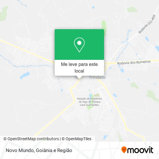 Novo Mundo mapa