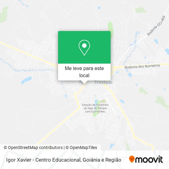 Igor Xavier - Centro Educacional mapa