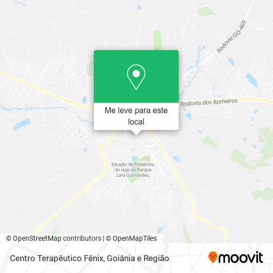 Centro Terapêutico Fênix mapa