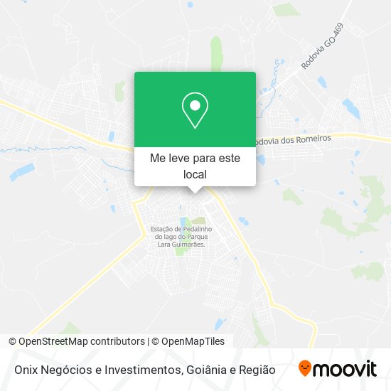 Onix Negócios e Investimentos mapa