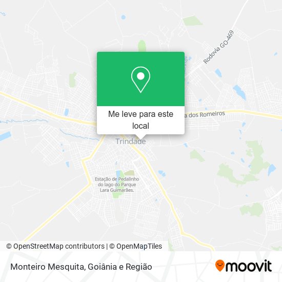 Monteiro Mesquita mapa