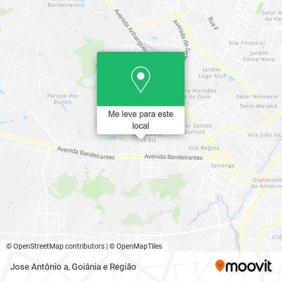 Jose Antônio a mapa