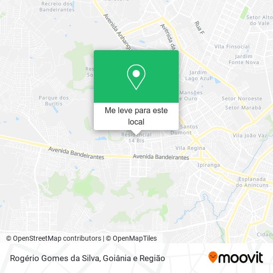 Rogério Gomes da Silva mapa