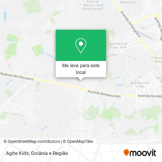 Agite Kids mapa