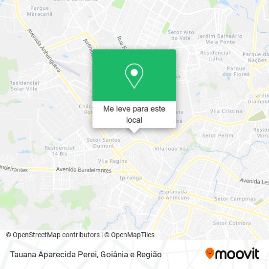 Tauana Aparecida Perei mapa