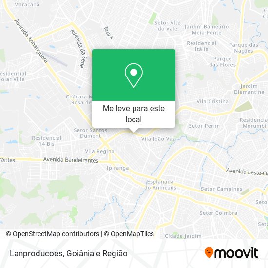 Lanproducoes mapa