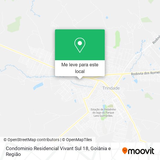 Condominio Residencial Vivant Sul 18 mapa